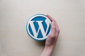 wordpress hand logo