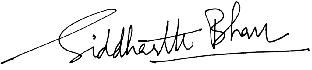 siddharthbhansignature